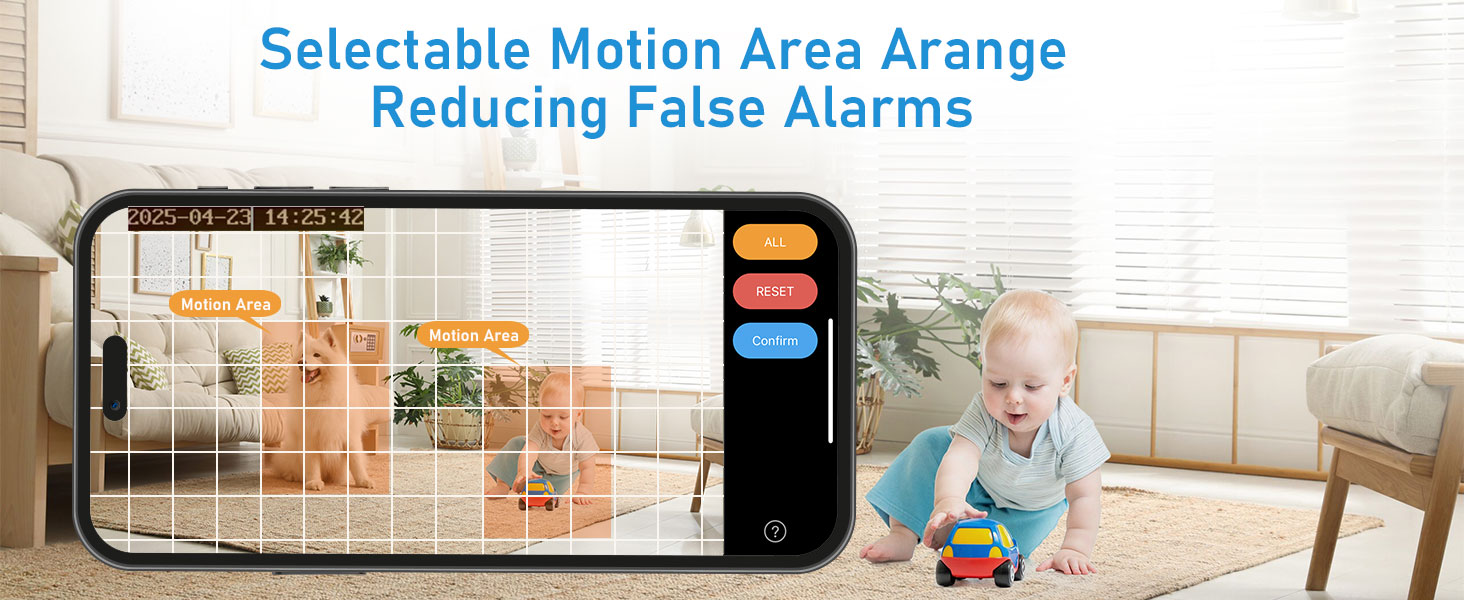 select motion area