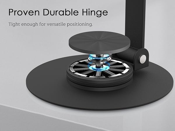 Proven Durable Hinges Tight enough for multiple positioning