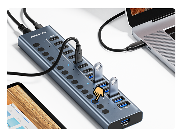 usb hub with power