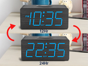 digital clocks for bedrooms