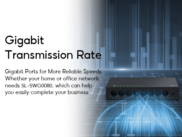 8 port gigabit Switch