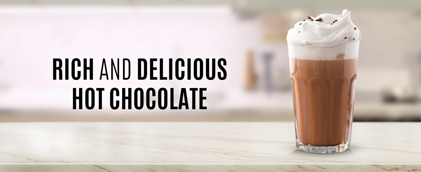 Rechargeable coffee frother with dual-speed motor and waterproof mixer wand for daily use