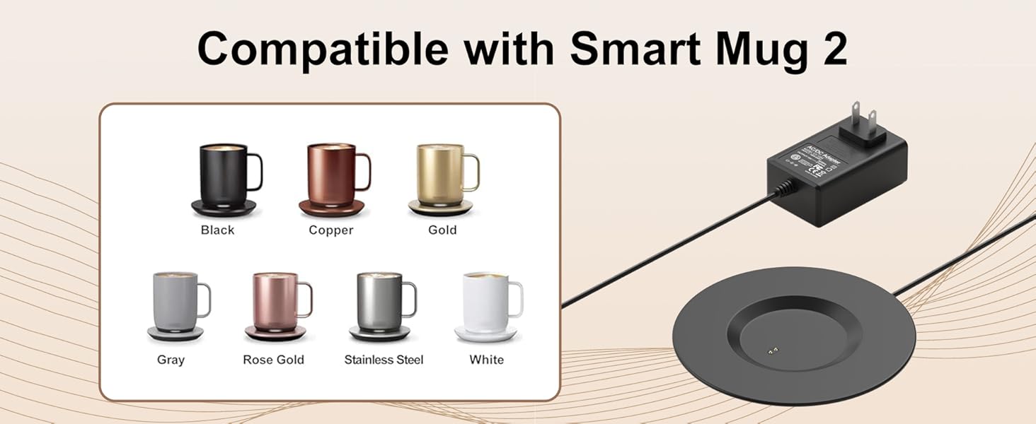 compatible with ember charging coaster