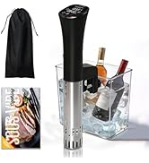 Sous Vide Cooker, Wine Chiller, 1000W, Immersion Circulator Sous Vide Machine, Suvee Cooker with ...