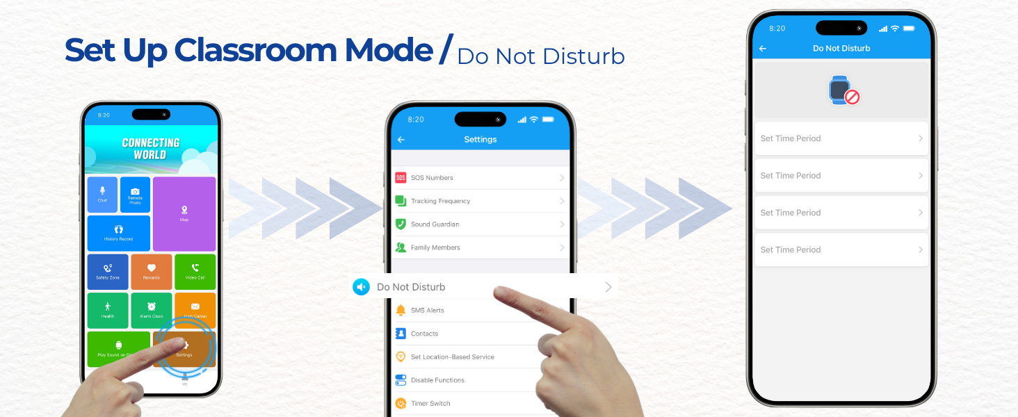 do not distrub - set up