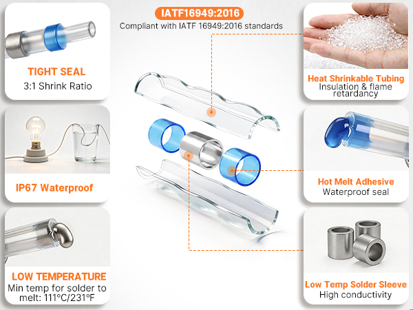 heat shrink wire connectors kit