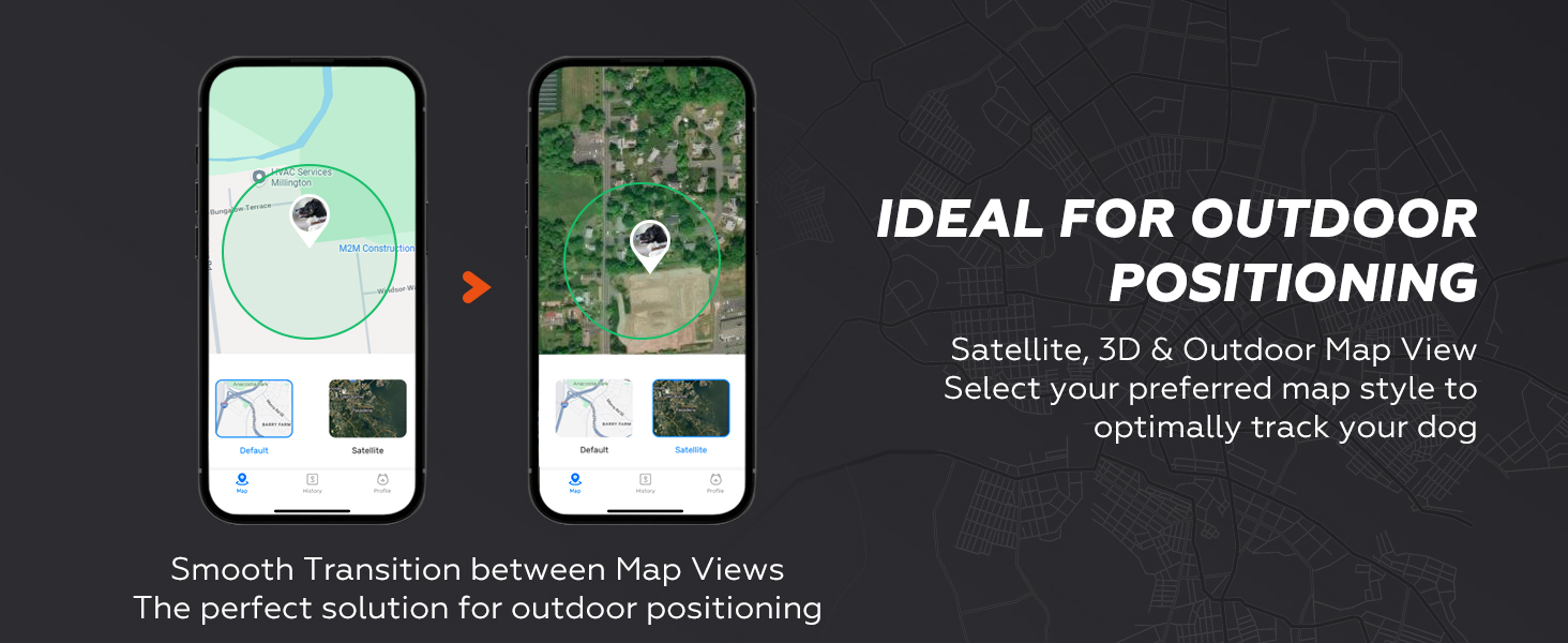 outdoor tracking for dog