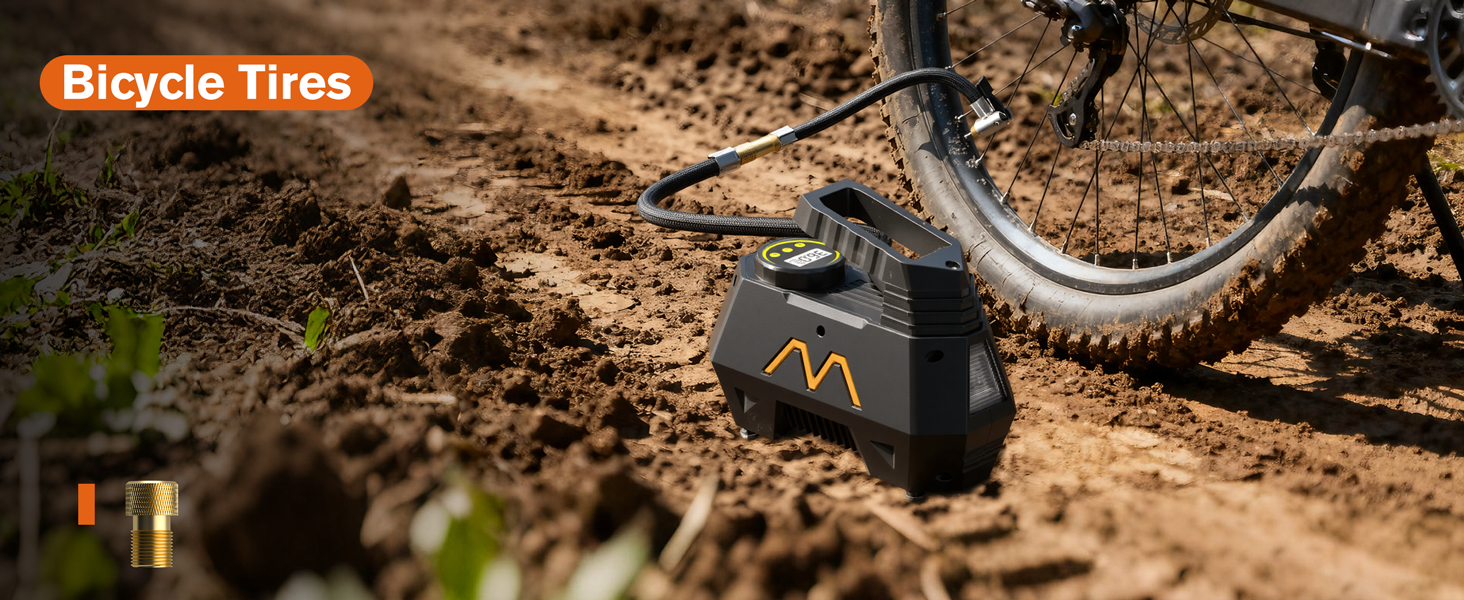 air pump for bicycle tires