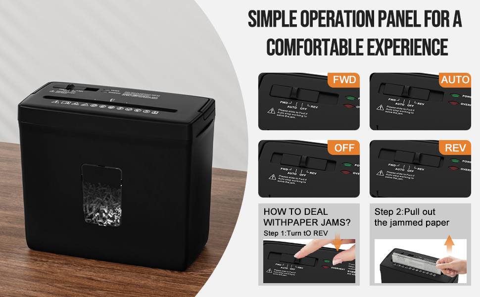 smll paper shredder