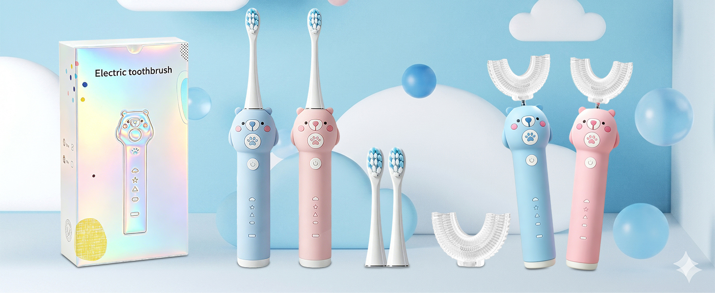 Children&amp;#39;s U-shaped electric toothbrush