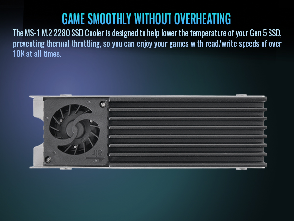 MS-1 M.2 2280 SSD Cooler