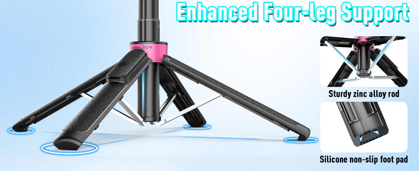 Magnetic Selfie Stick Tripod