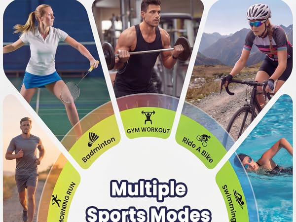 Multiple Sports Modes Smart Watch