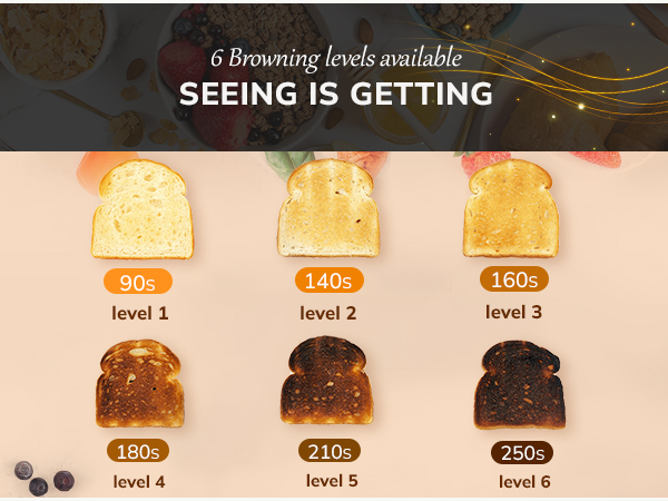 touch screen toaster