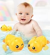 Toddler Bath Toys, Duck Wind-up bathToys, Bath Toys for Toddlers, Pool Toys for Toddlers Age 1 2 ...