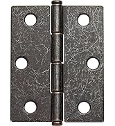 Flat Tipped Hinge w/Removable Pin, 2" x 2-1/2", Oil Rubbed Bronze