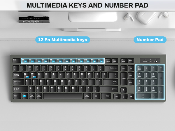 wireless keyboard and mouse 4