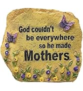 Mother Gifts - Desktop Message Rock - God Couldn't Be Everywhere so He Made Mothers - Butterflies...