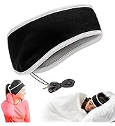 CozyPhones Over The Ear Headband Headphones - Lycra Sleep Headphones with Cool Mesh Lining and Th...