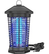 Bug Zapper Outdoor Indoor, Zechuan Electric Mosquito Zapper, Electronic Mosquito Killer Lantern, ...