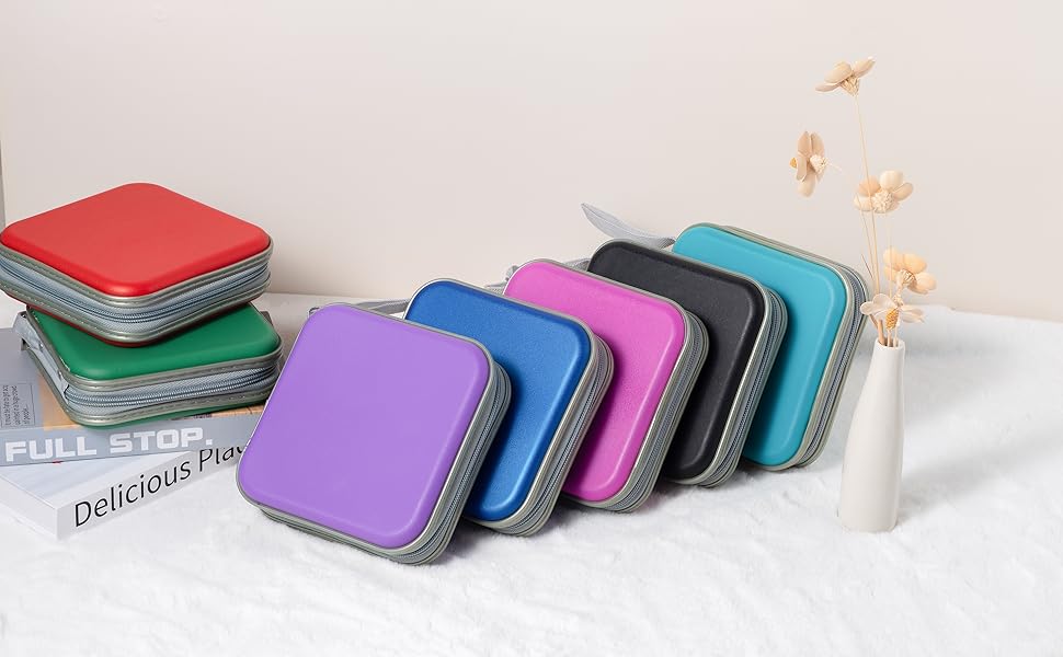 7 COLORS DVD CASES
