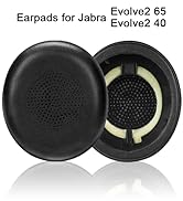 Replacement Ear Pads for Jabra Evolve2 65 (65MS 65UC USB)/Evolve2 40 (40UC 40MS USB)/Elite 45h On...