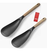 VOVOLY Cooking Spoon for Nonstick Cookingwares, Silicone Spoon Spoon for Mixing, Scoop, and Scrap...