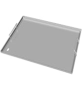 CANDANA Full Size Grill Griddle Stainless Steel Griddle for Weber Spirit Grill Parts I &amp; II 300 S...