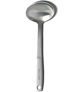 TECHEF - ChefCore 304 Stainless Steel Ladle with Ergonomic Handle, One-Piece Unibody Design, Rust...
