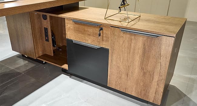 L-Shaped Executive Desk