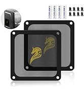 YIMATEECO 120mm Fan Filter PC Dust Filter Computer Fan Grills Dust Mesh Magnetic Frame PC Case Co...