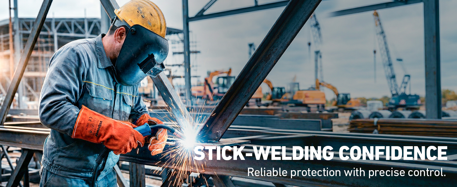 stick welding gloves