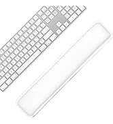 ProElife Premium Wrist Rest PU Leather Soft Wrist Support Pad 16.5x3.27 inch for Office/Home/Busi...