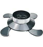 RANDDER Propane Cylinder Base, 16oz/1lb Gas Cartridge ABS Plastic Base Bracket Gas Bottle Fixed S...