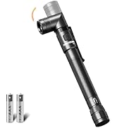 NICRON N73 Portable LED Pen Flashlight with 4Mode,Clip,Magnet, 150 Lumen 90 Degree Twist Angle Po...