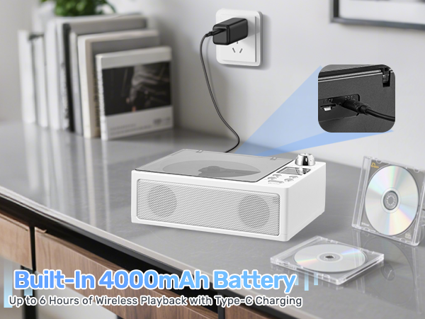 Portable CD Player Boombox