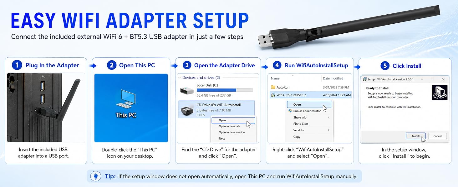 WiFi 6 + BT 5.3