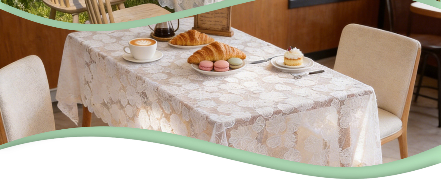 Elegant Lace Tablecloth