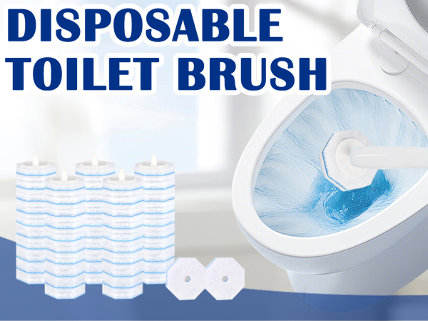 DISPOSABLE TOILET BRUSH