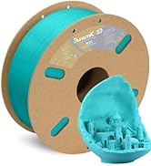 DURAMIC 3D PETG Filament 1.75mm Cyan-Blue, 3D Printing Filament 1kg Spool(2.2lbs), Cyan-Blue Fila...