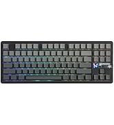 MechLands Aula F87 PRO V2 Wireless Gaming Keyboard with 10000mAh Battery, 8K Polling, SOCD/MT/TGL...