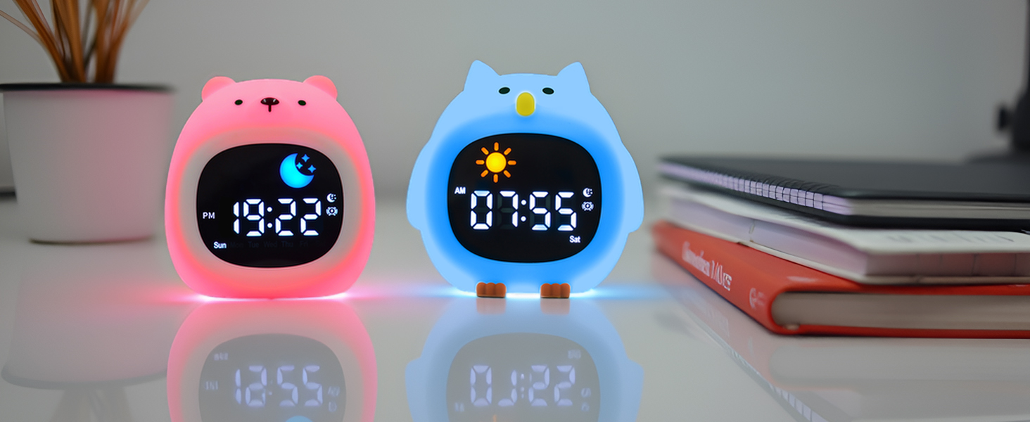 ok to wake clock sleep training clock