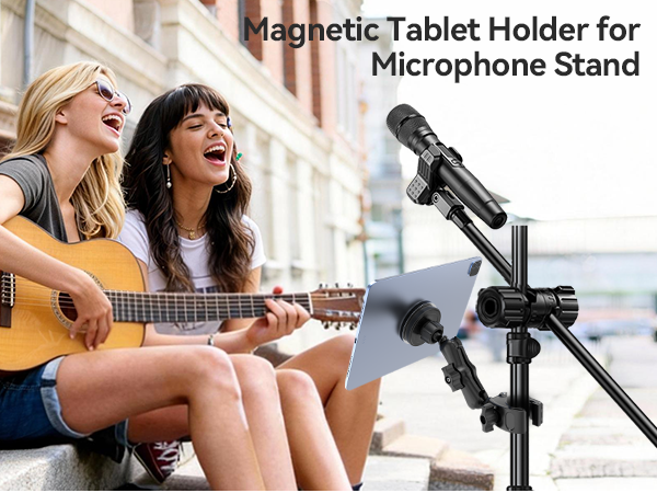 Tablet Mic Stand Holder for iPad