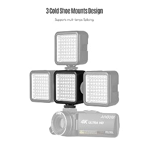 3 cold shoe mounts design