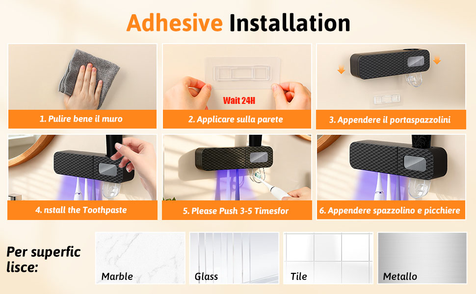 Adhesive Installation