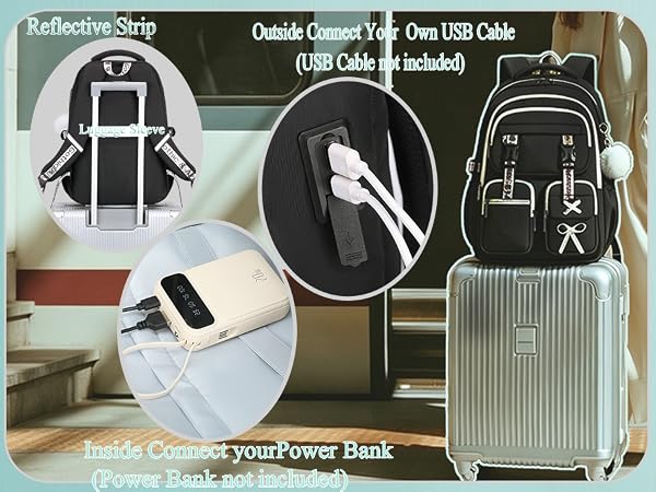 School backpack for girls