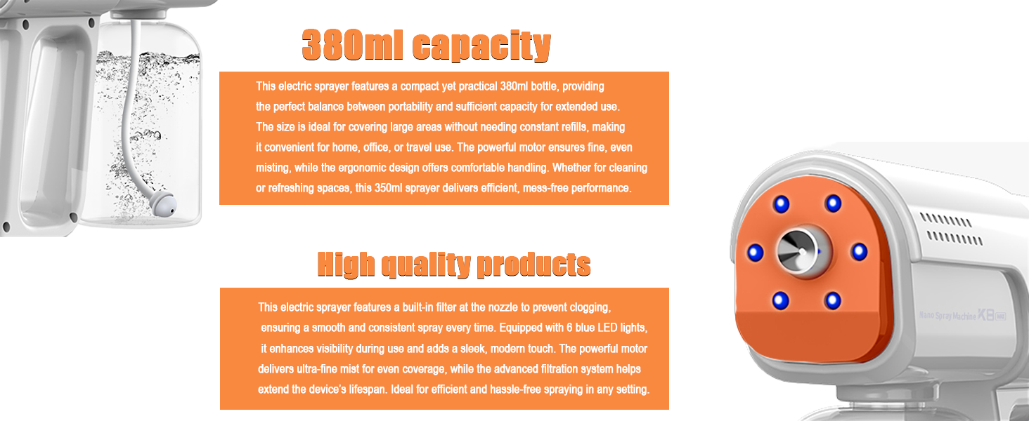 Nano Mist Atomizer Sprayer