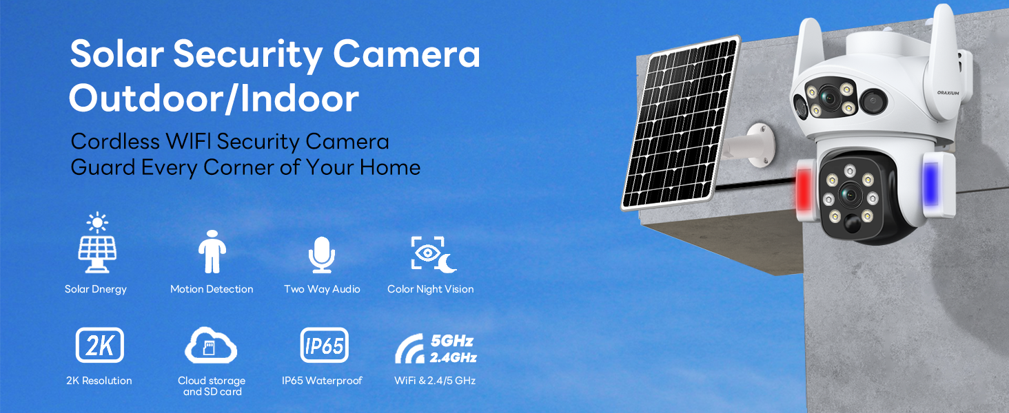 Solar Security Camera