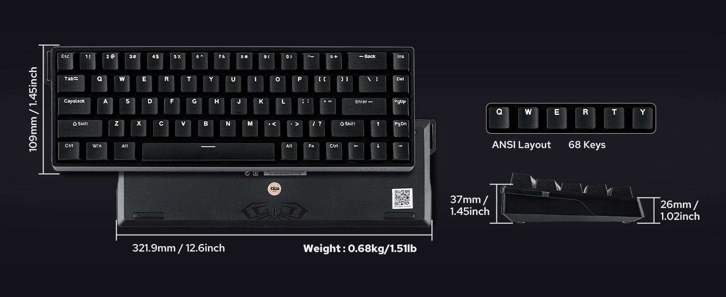 magnetic gaming keyboard