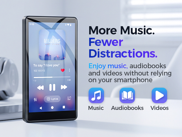 more music,fewer distractions